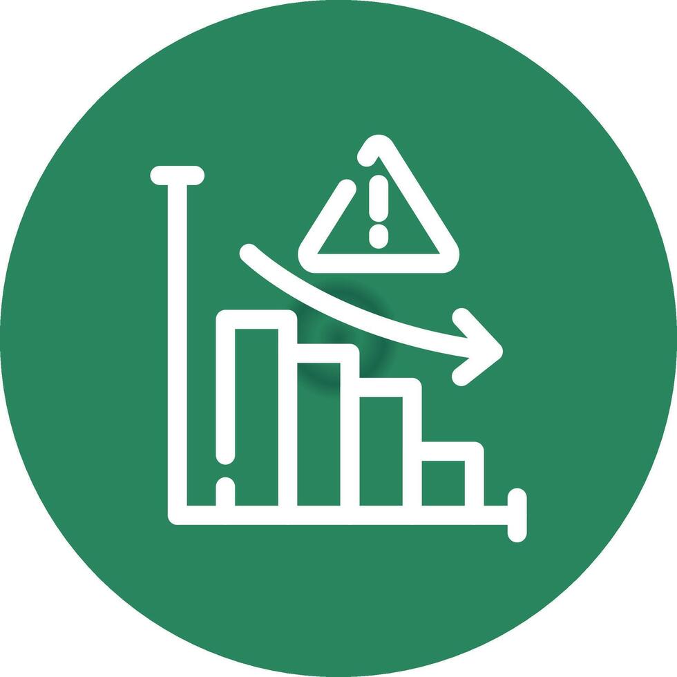 marknadsföra risk kreativ ikon design vektor