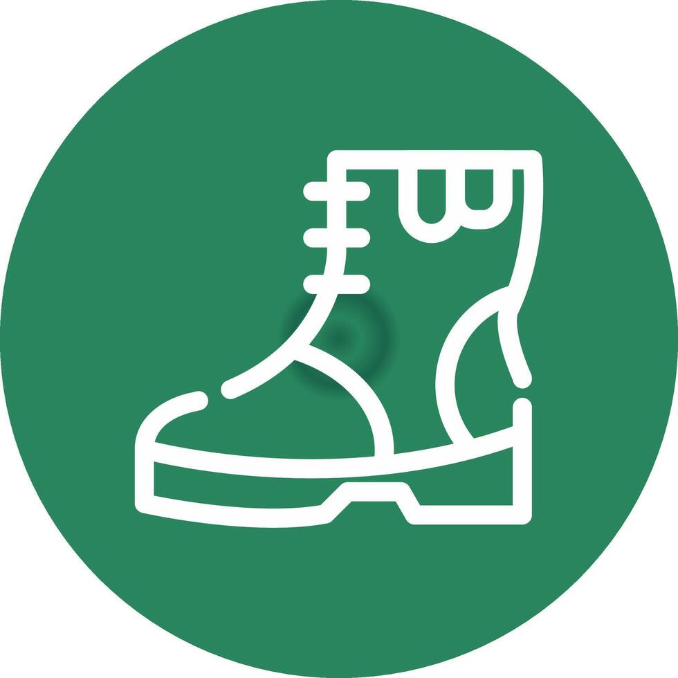 Stiefel kreativ Symbol Design vektor