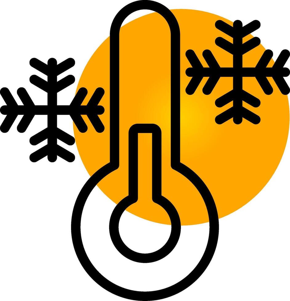 Temperatur kreatives Icon-Design vektor