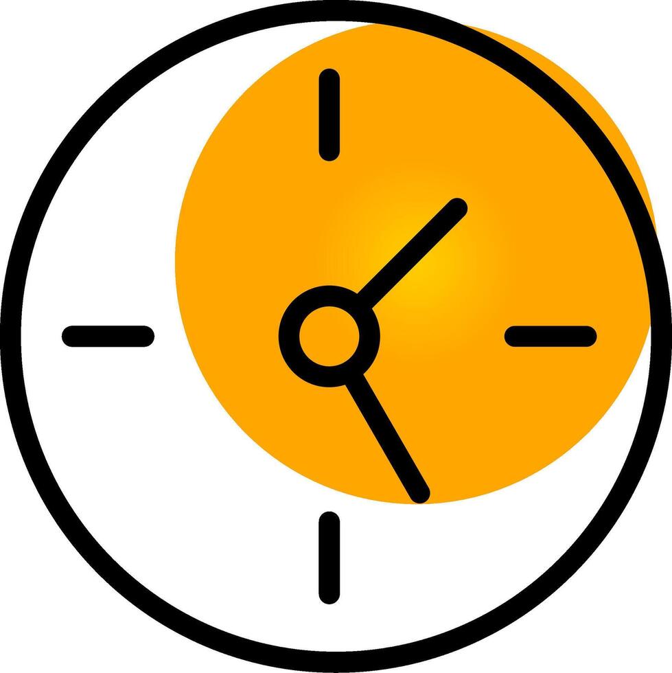 Uhr kreatives Icon-Design vektor