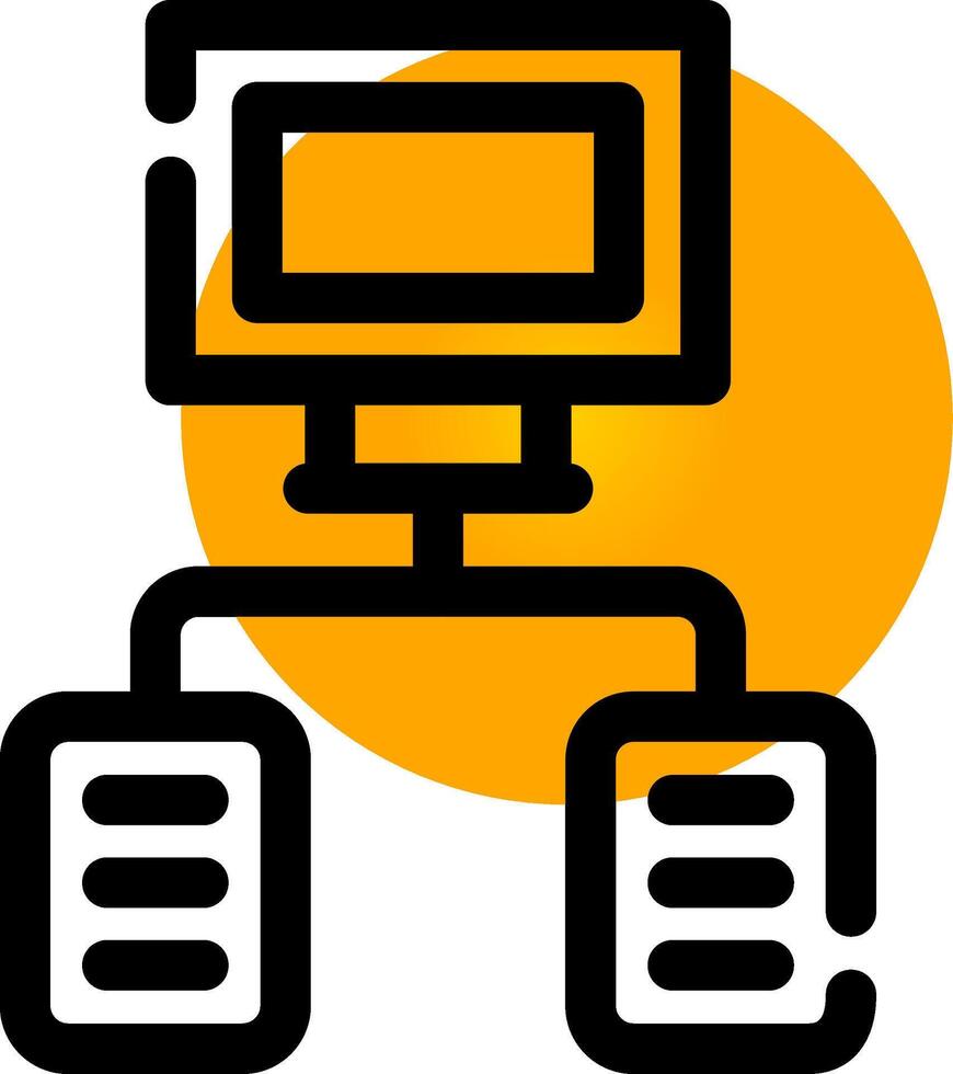 Flussdiagramm kreativ Symbol Design vektor