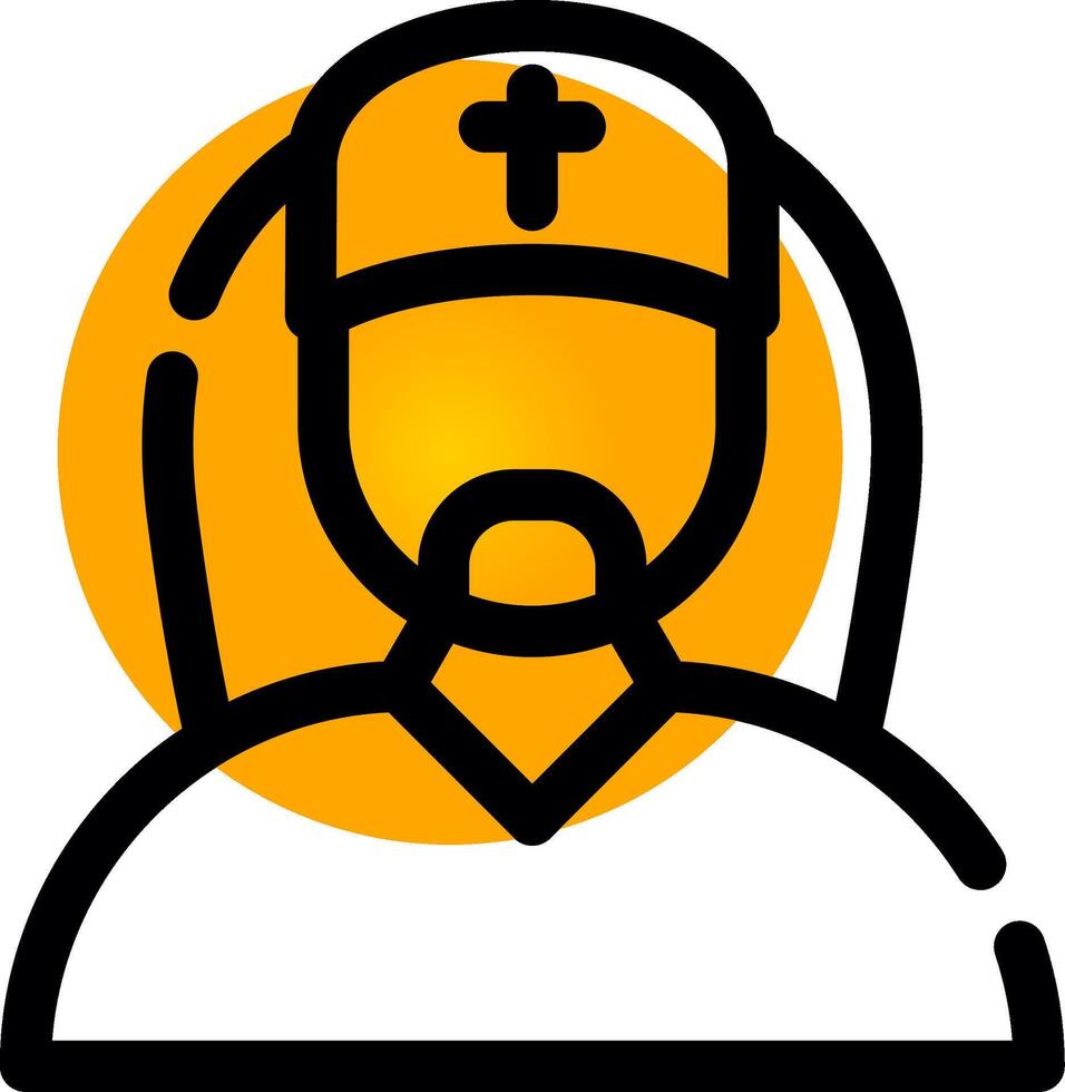 orthodoxes kreatives Icon-Design vektor