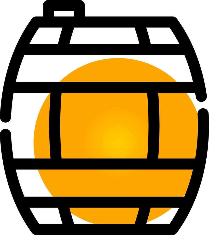 Barrel kreatives Icon-Design vektor