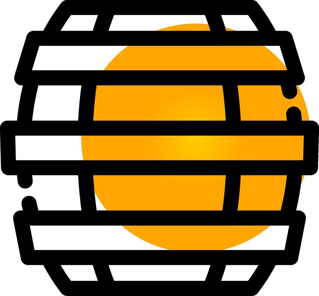 Barrel kreatives Icon-Design vektor