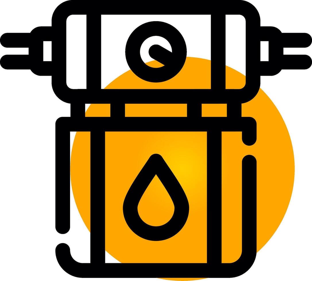 Wasserfilter kreatives Icon-Design vektor