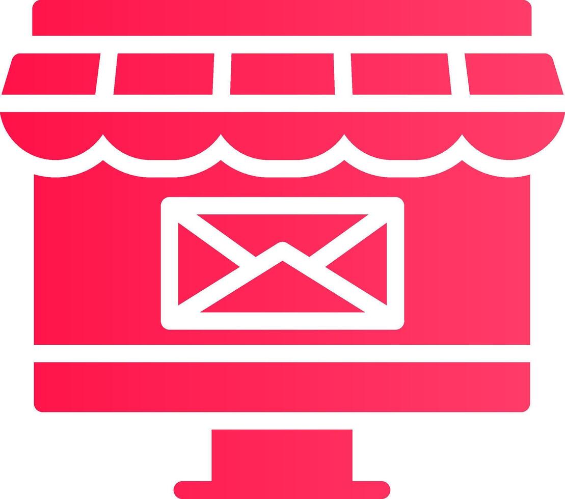 E-Mail kreatives Icon-Design vektor