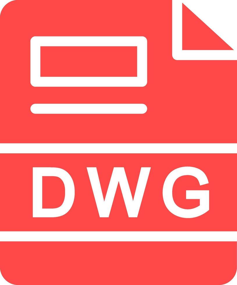 dwg kreativ ikon design vektor