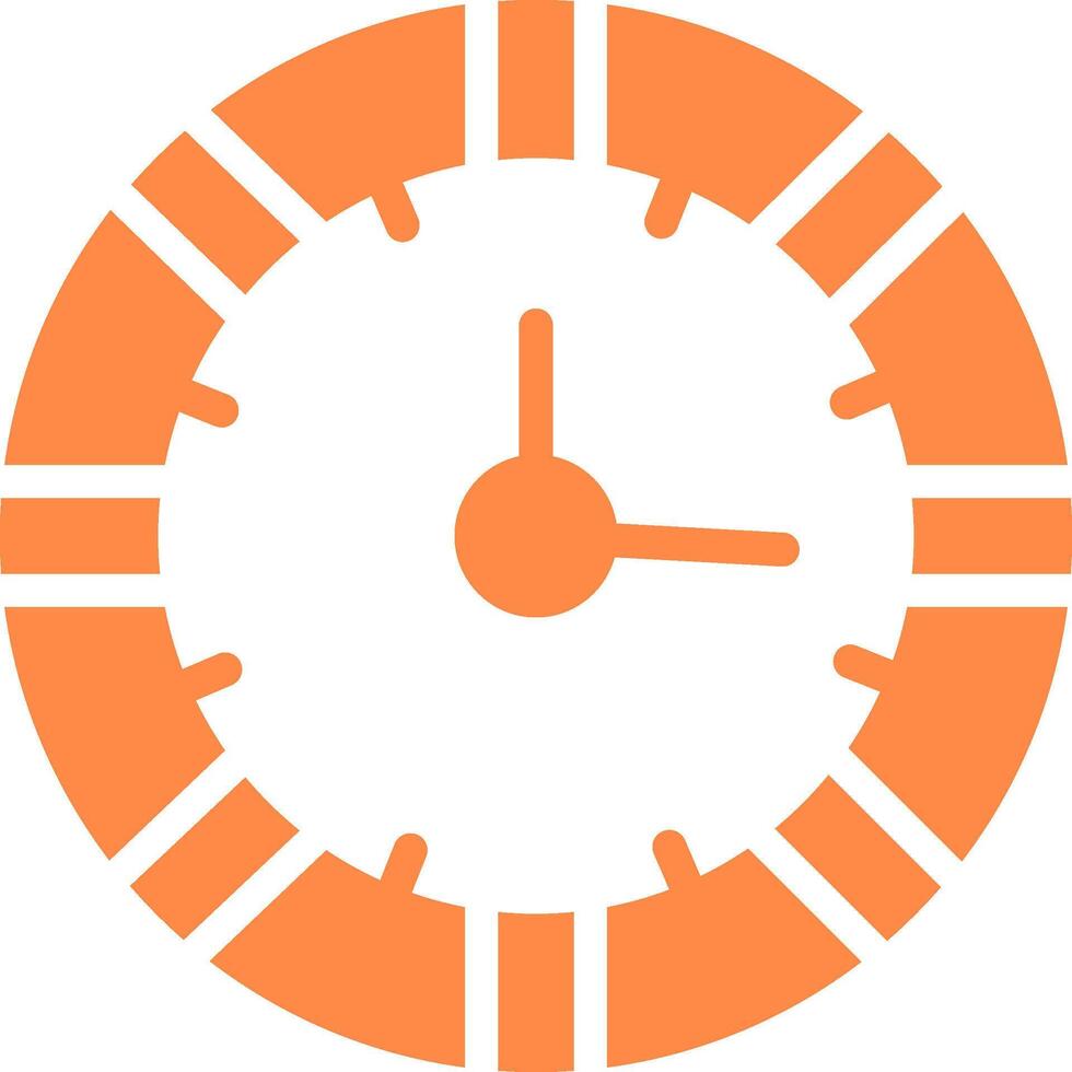 Uhr kreatives Icon-Design vektor