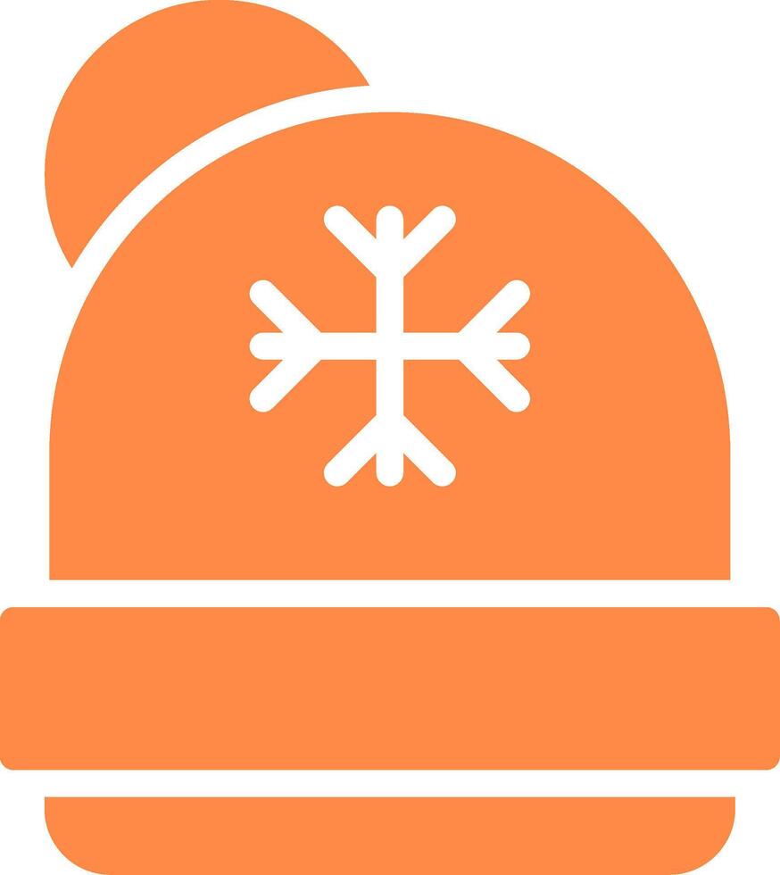 Mütze kreatives Icon-Design vektor