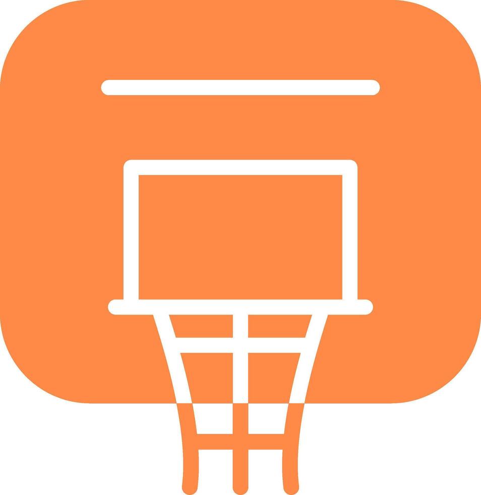 Basketball kreatives Icon-Design vektor