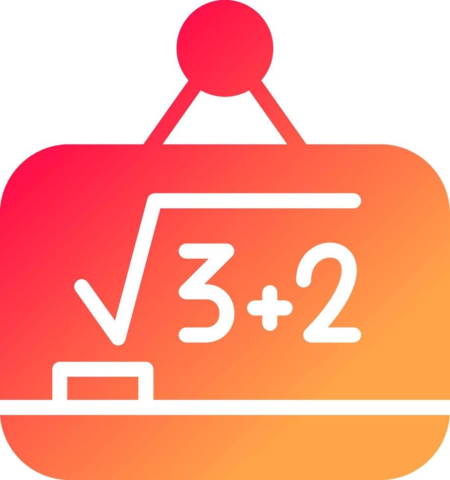 Whiteboard kreatives Icon-Design vektor