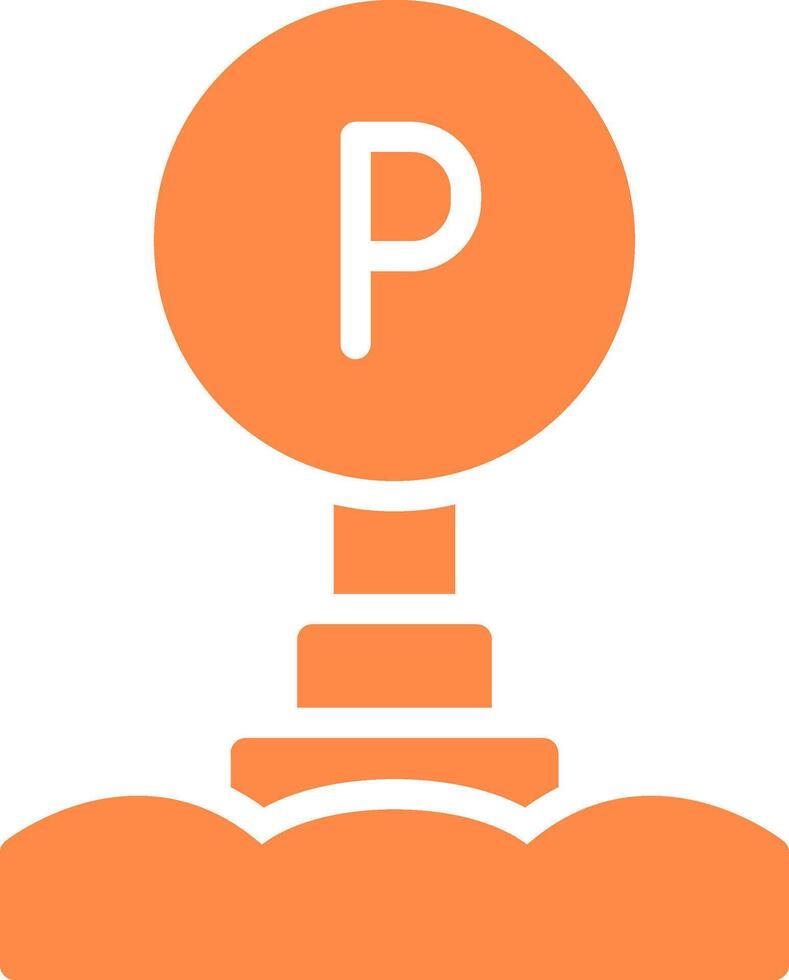 Parkschild kreatives Icon-Design vektor