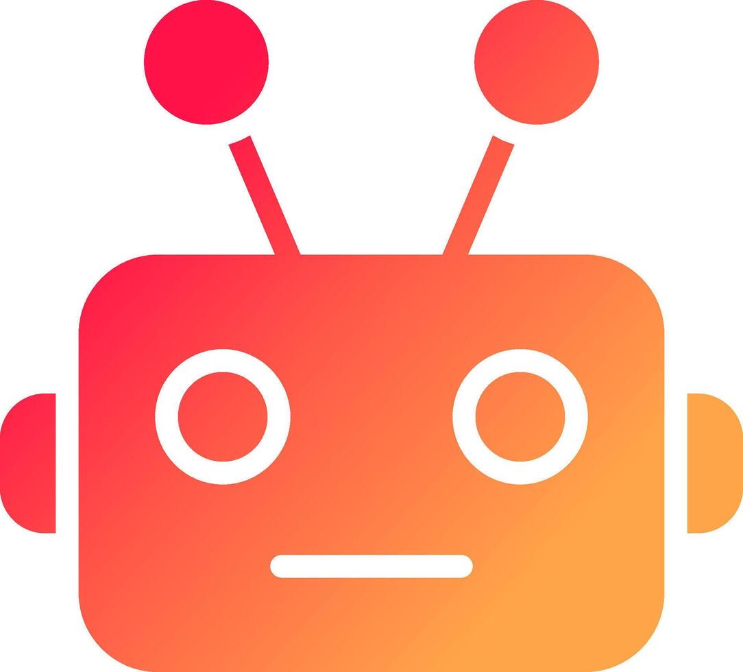 chatbot kreativ ikon design vektor