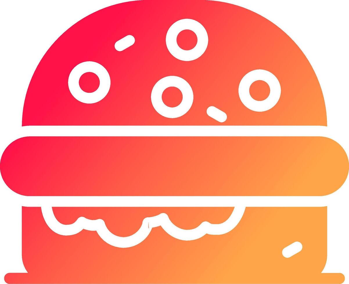 Burger kreatives Icon-Design vektor