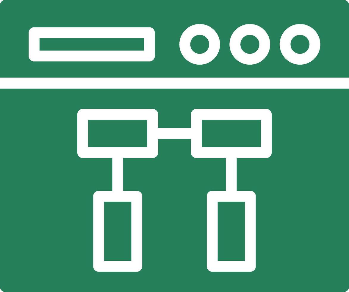 Sitemap kreatives Icon-Design vektor