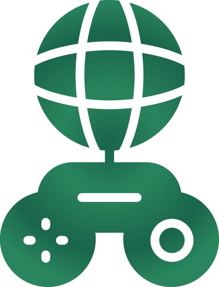 global gaming kreativ ikon design vektor