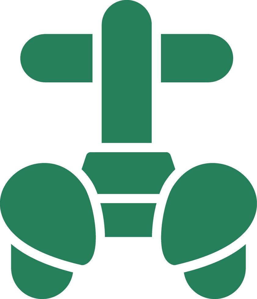 Polizei Segway kreativ Symbol Design vektor