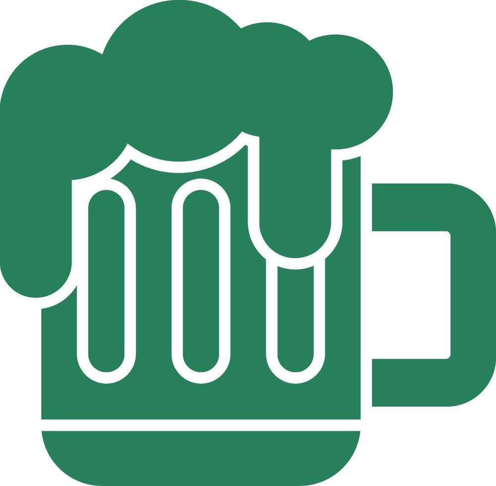 Bier kreatives Icon-Design vektor