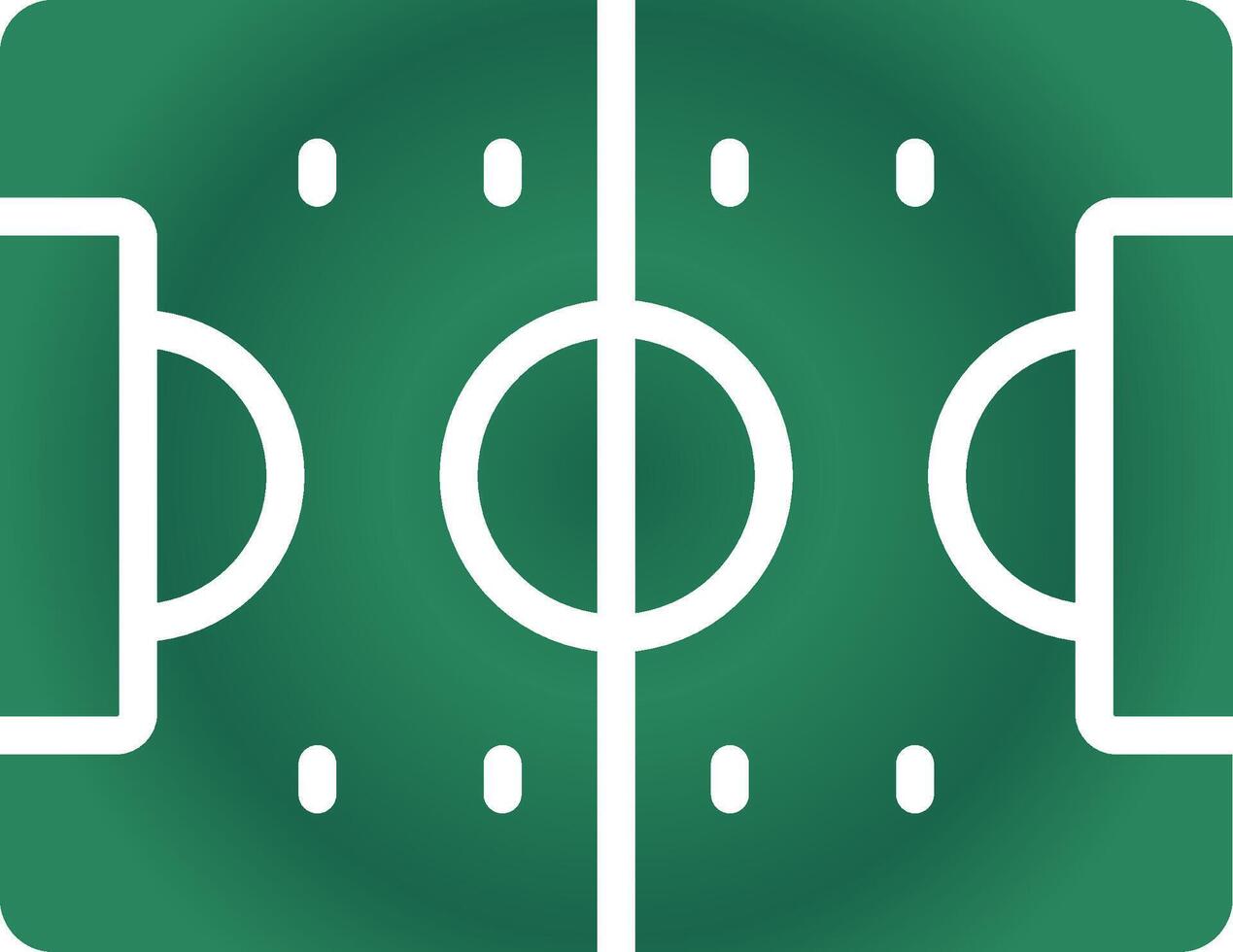 fotboll spel kreativ ikon design vektor