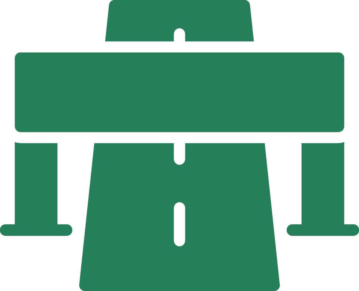 Autobahn kreatives Icon-Design vektor