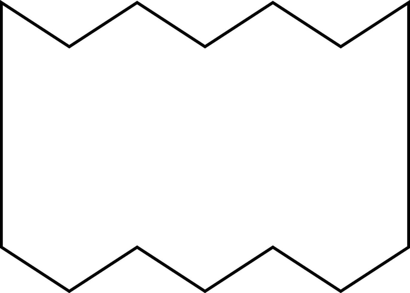 abstrakt Gekritzel geometrisch Zahl Design Illustration vektor