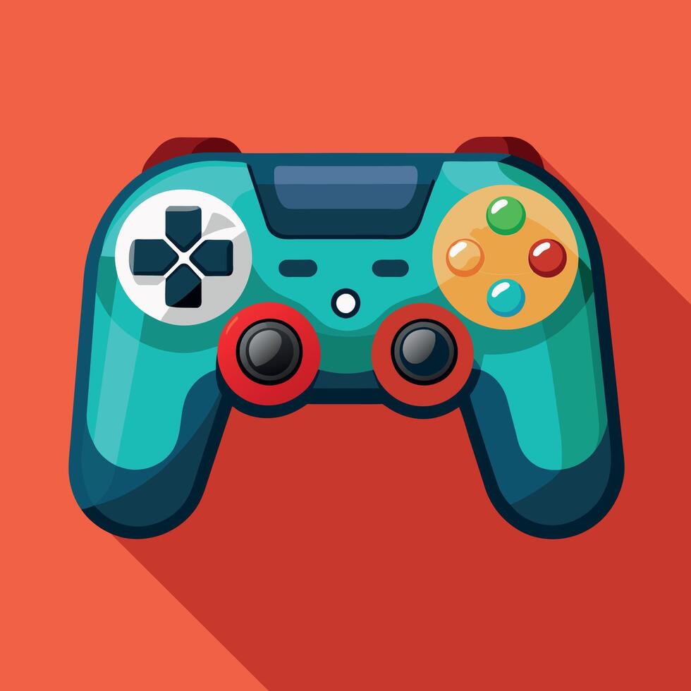 sport joystick logotyp vektor grafisk bild av en joystick från en video spel.