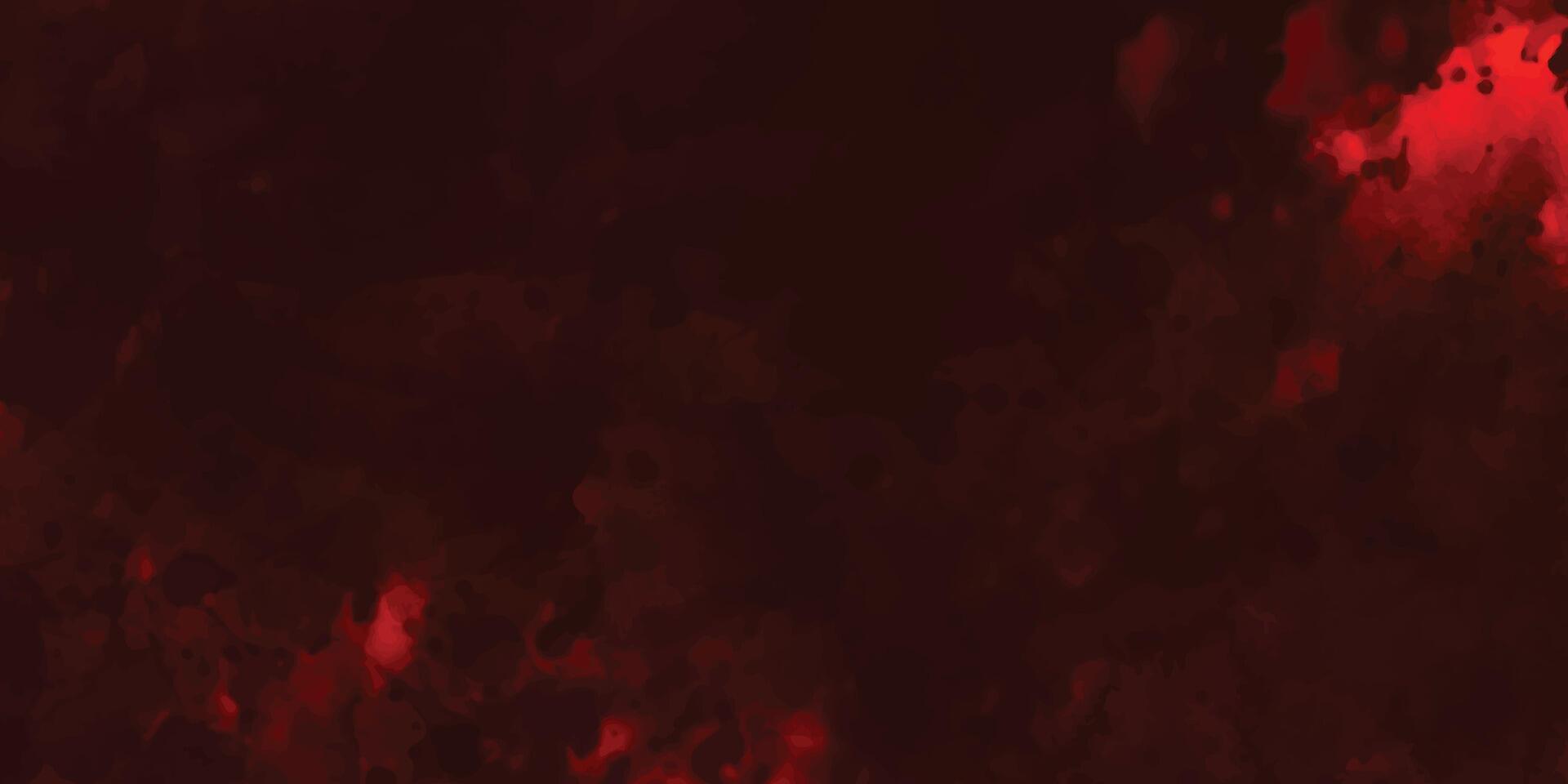 Verbrennung Kohlen und Riss Oberfläche. schwarz und rot Felsen Stein Hintergrund. dunkel rot Grusel unheimlich Hintergrund. alt Mauer Textur Zement schwarz rot Hintergrund. rot Grunge texturiert Stein Mauer Hintergrund. vektor