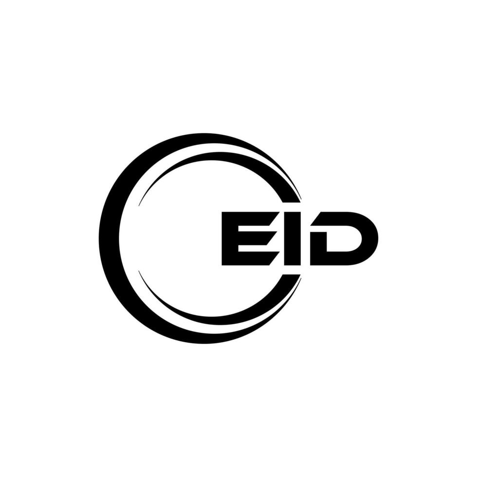 eid brev logotyp design, inspiration för en unik identitet. modern elegans och kreativ design. vattenmärke din Framgång med de slående detta logotyp. vektor