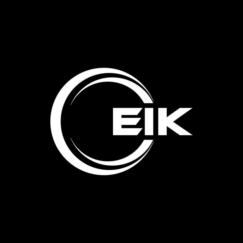 eik Brief Logo Design, Inspiration zum ein einzigartig Identität. modern Eleganz und kreativ Design. Wasserzeichen Ihre Erfolg mit das auffällig diese Logo. vektor