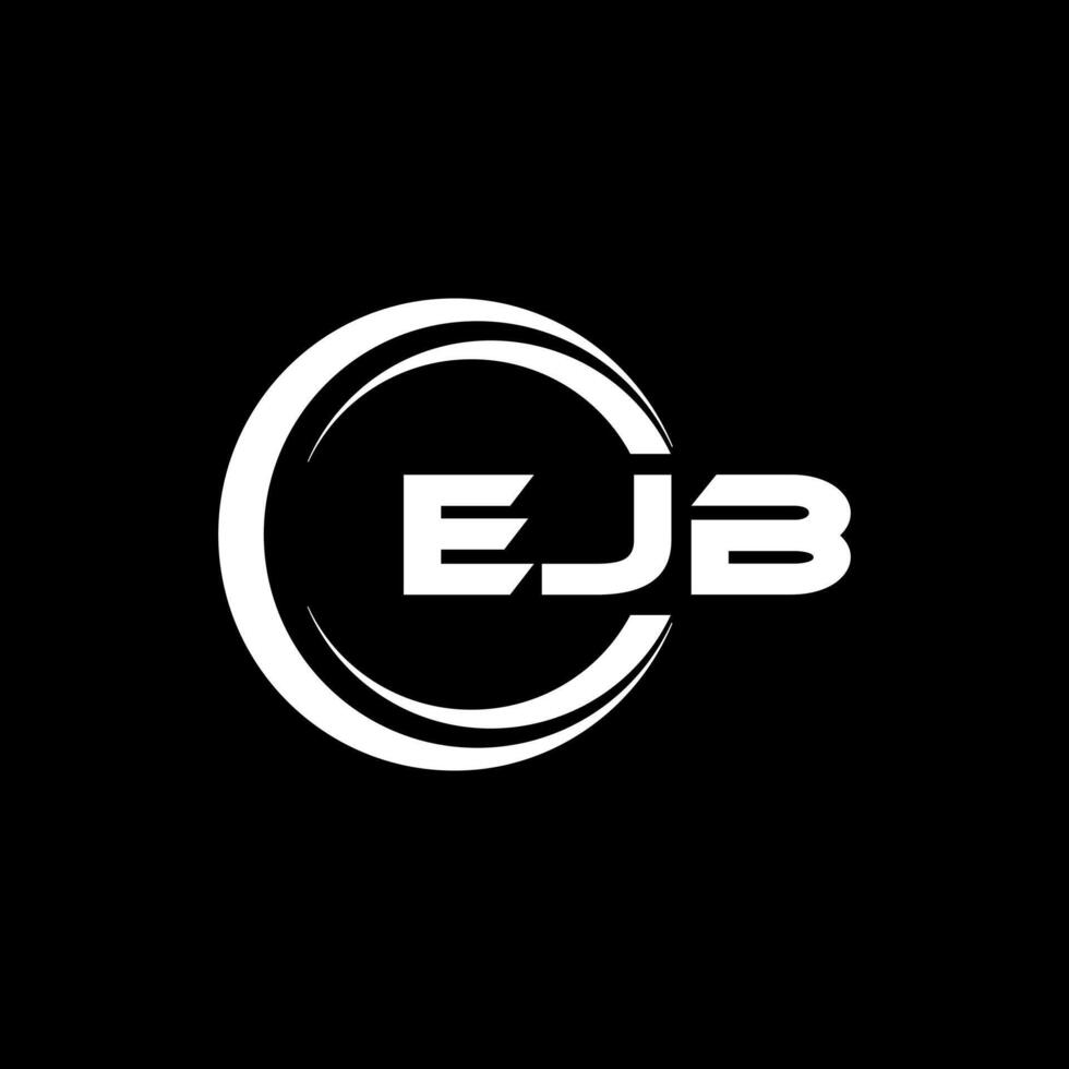 ejb brev logotyp design, inspiration för en unik identitet. modern elegans och kreativ design. vattenmärke din Framgång med de slående detta logotyp. vektor