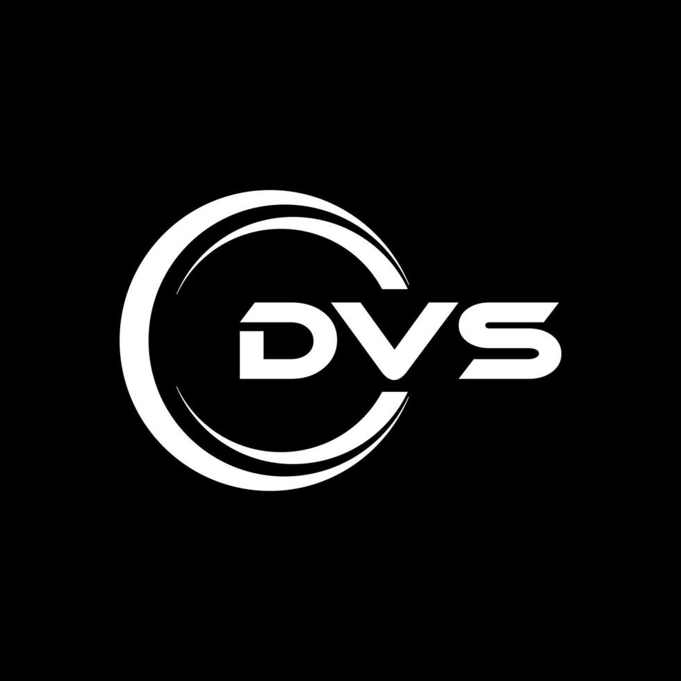 dvs brev logotyp design, inspiration för en unik identitet. modern elegans och kreativ design. vattenmärke din Framgång med de slående detta logotyp. vektor