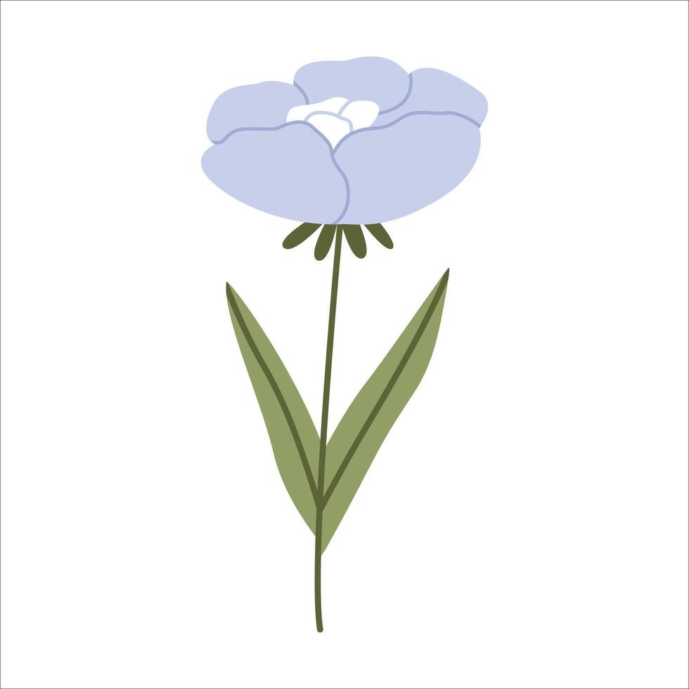 wild Blume Illustration vektor