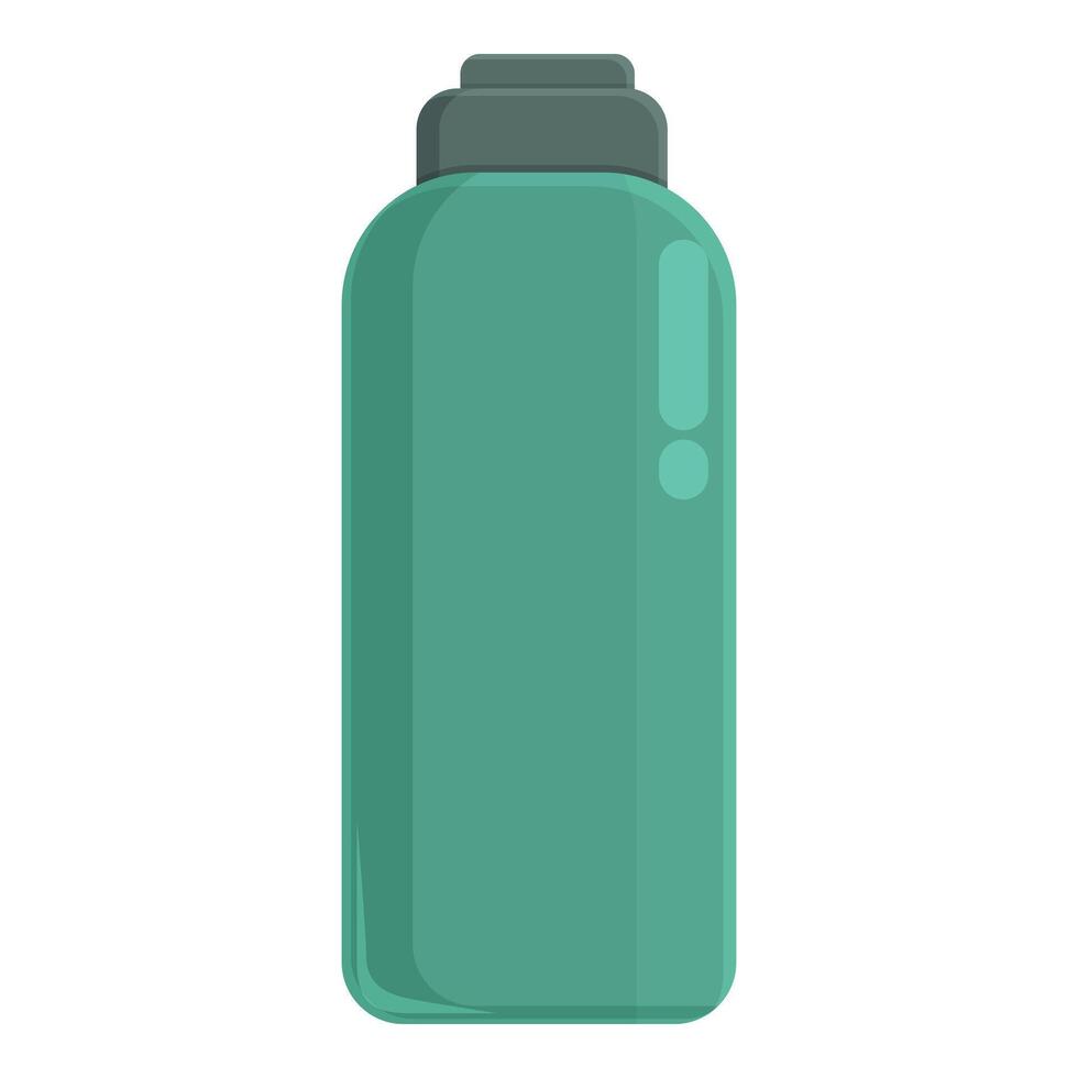 vatten flaska ikon tecknad serie vektor. löpning Tillbehör vektor