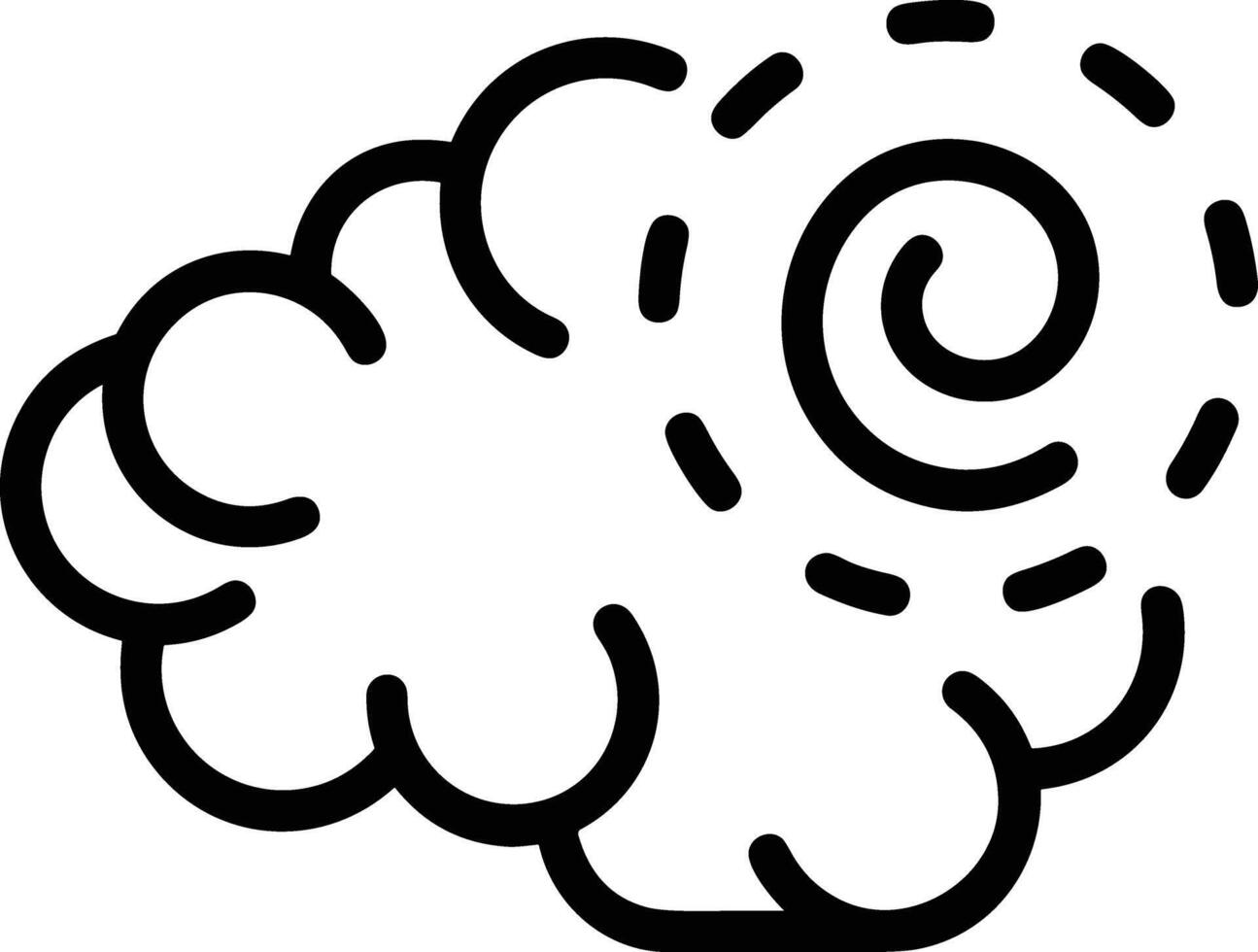 Wolke Symbol Symbol Vektor Bild. Illustration von das Hosting Lager Design Bild