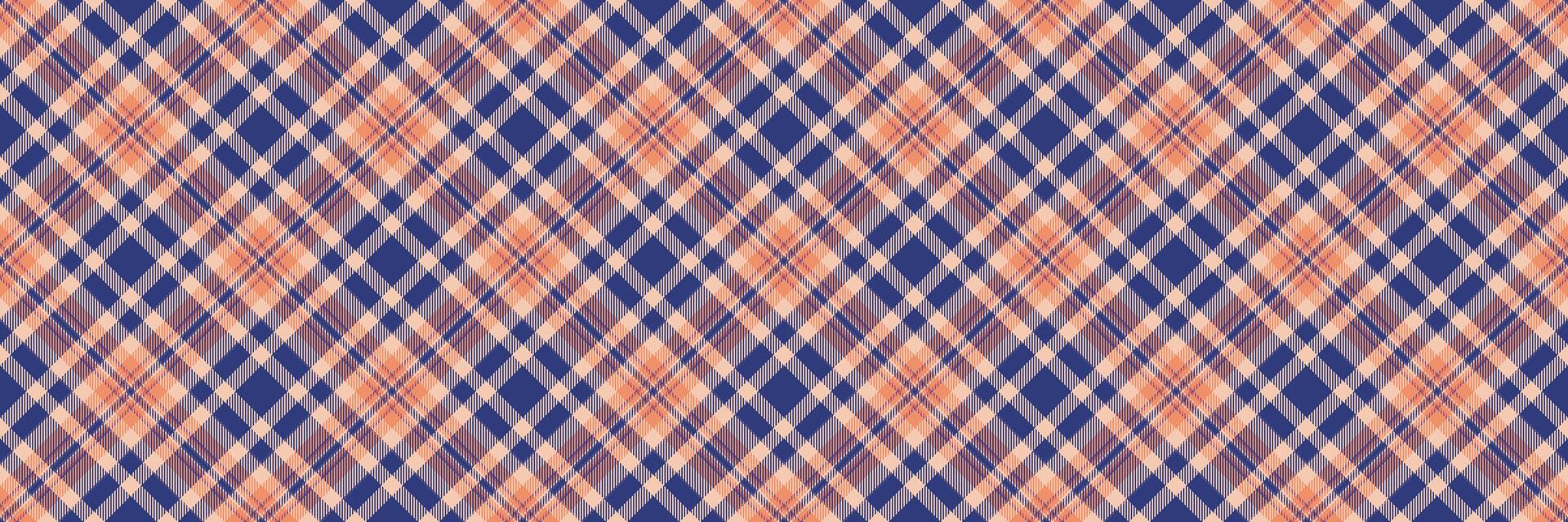 Innen- Hintergrund Stoff Vektor, Besetzung Textil- Tartan nahtlos. indisch Muster prüfen Plaid Textur im Blau und Licht Farben. vektor