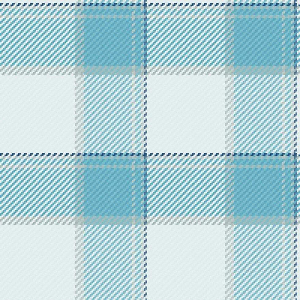 Hintergrund Tartan prüfen von Vektor Plaid Textil- mit ein Stoff nahtlos Textur Muster.