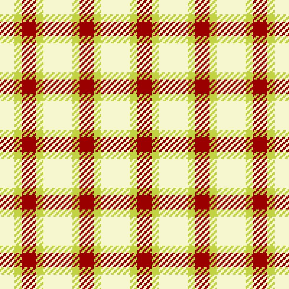 Design Muster prüfen Plaid, Leinen- Textur Hintergrund Textil. leer Stoff Tartan Vektor nahtlos im Licht Goldrute Gelb und Limette Farben.