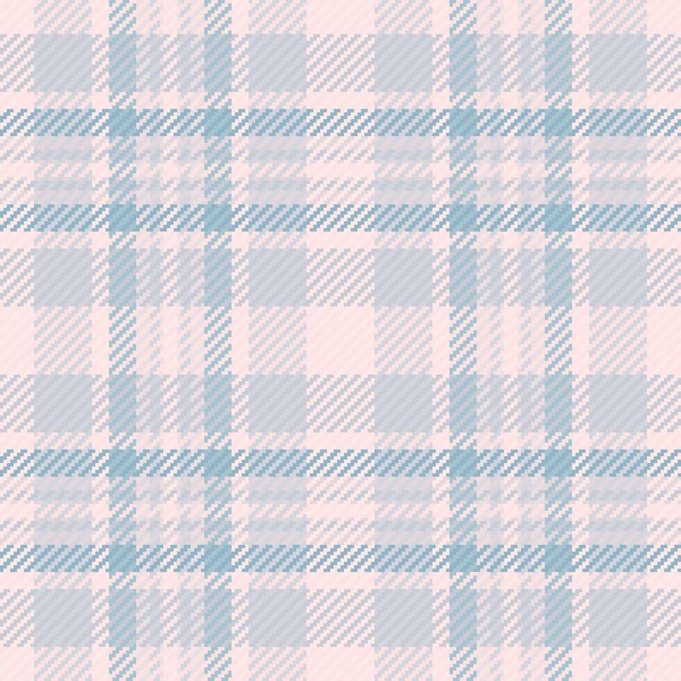 textur textil- kolla upp av vektor sömlös tartan med en mönster tyg bakgrund pläd.