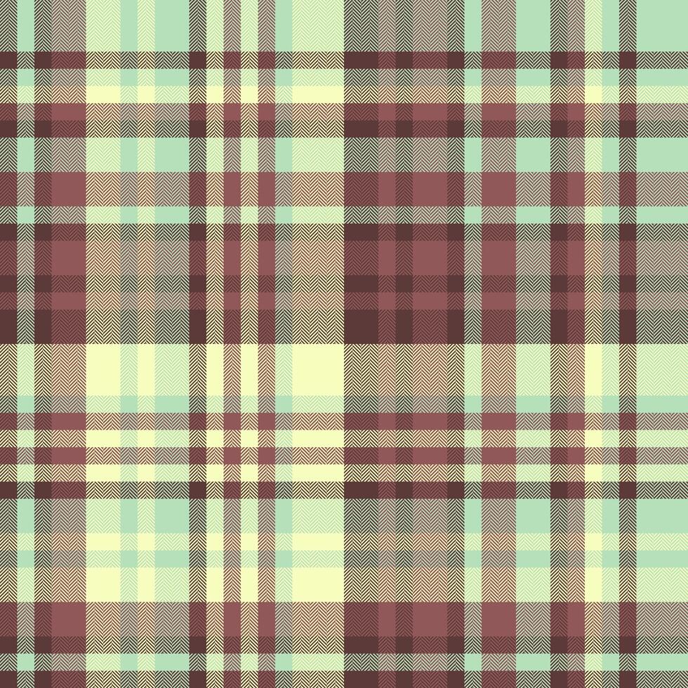 bakgrund tartan kolla upp av vektor sömlös textur med en textil- tyg pläd mönster.