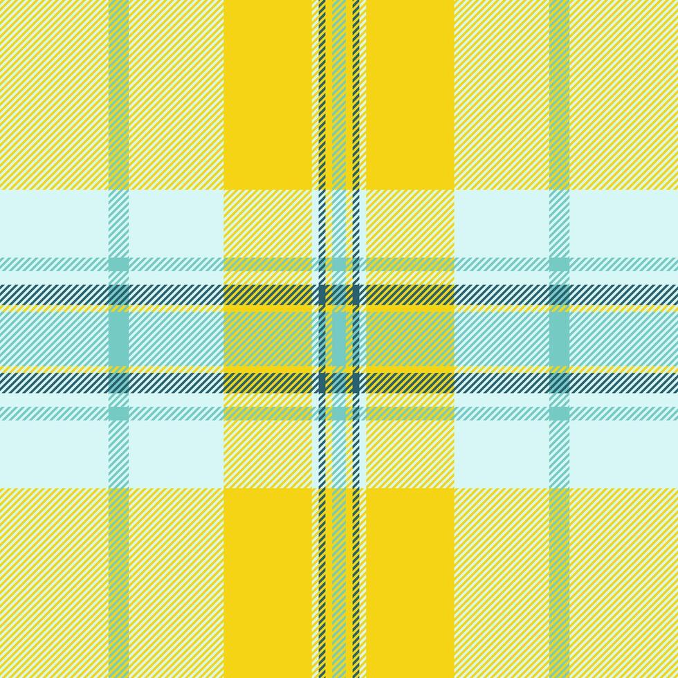 prüfen Textil- Hintergrund von Textur Tartan Stoff mit ein Muster Plaid Vektor nahtlos.