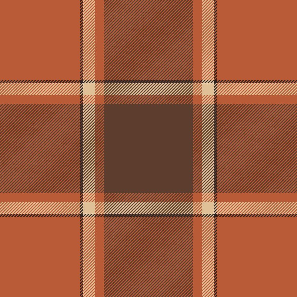 prüfen Hintergrund Muster von nahtlos Vektor Textur mit ein Stoff Textil- Plaid Schottenstoff.