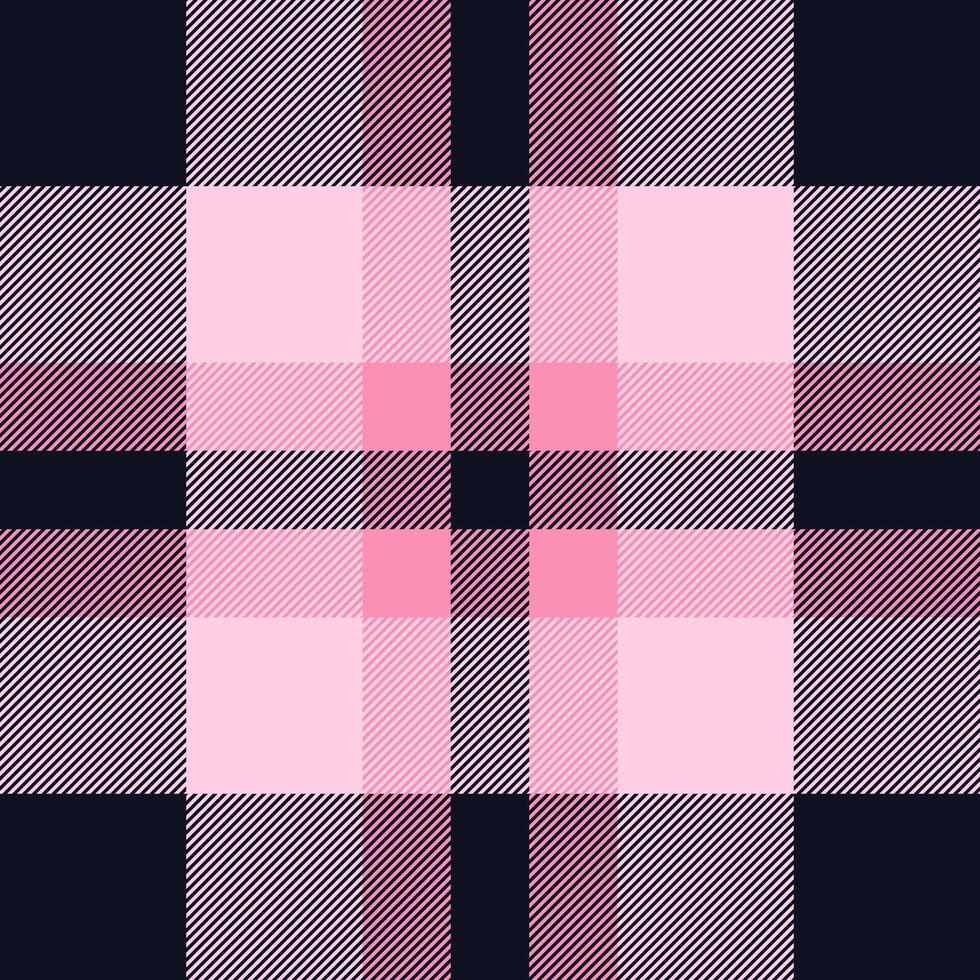 Textur Stoff Plaid von Tartan prüfen nahtlos mit ein Textil- Muster Hintergrund Vektor. vektor