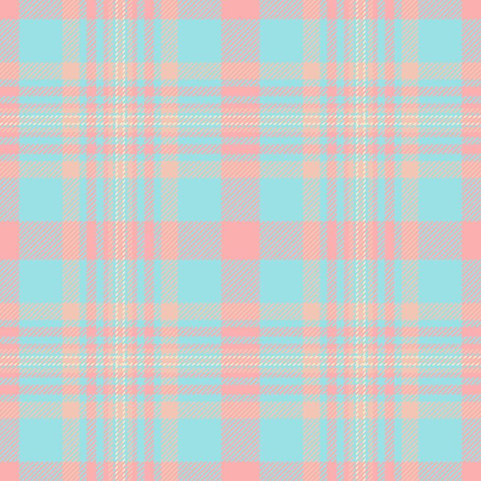 prüfen Plaid Hintergrund von Stoff Tartan Textur mit ein Textil- Vektor Muster nahtlos.