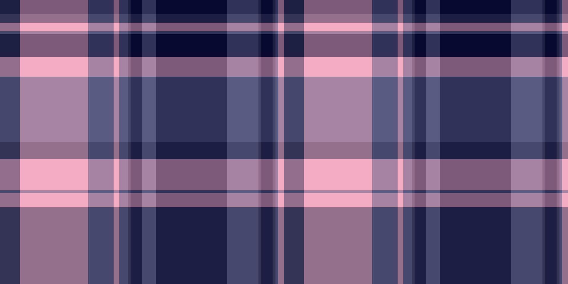 realistisch Hintergrund Textil- Stoff, Vater Vektor Textur Muster. Falte nahtlos prüfen Plaid Tartan im Blau und Pastell- Farben.