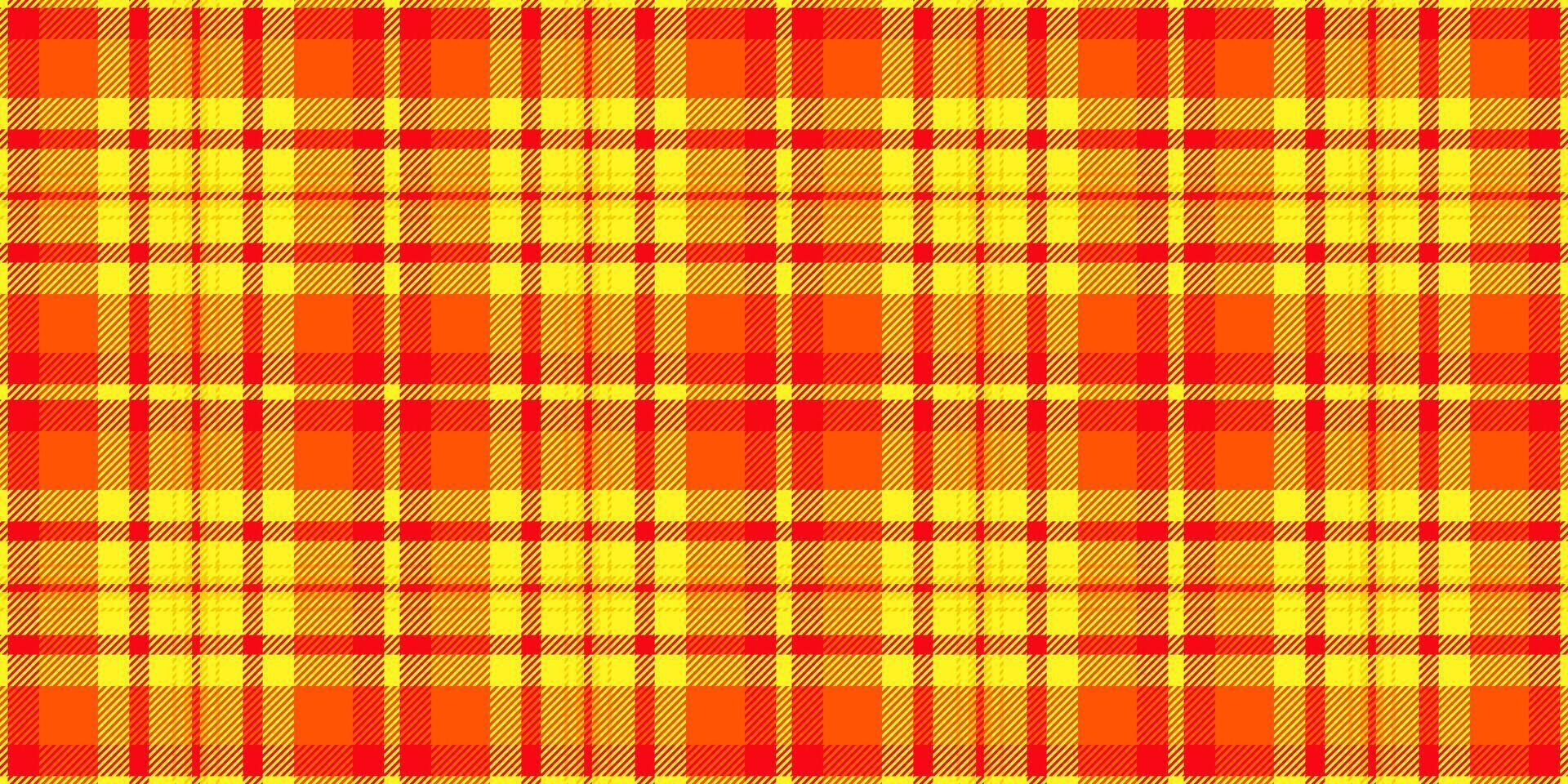 inköp textil- tyg mönster, klippbok tartan bakgrund pläd. oss kolla upp sömlös vektor textur i ljus och gul färger.