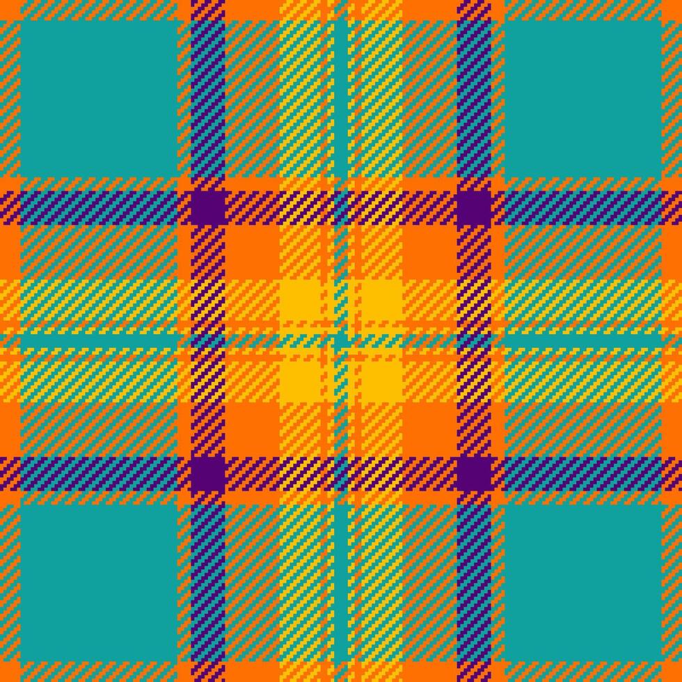 vektor bakgrund tyg av pläd kolla upp tartan med en sömlös mönster textur textil.