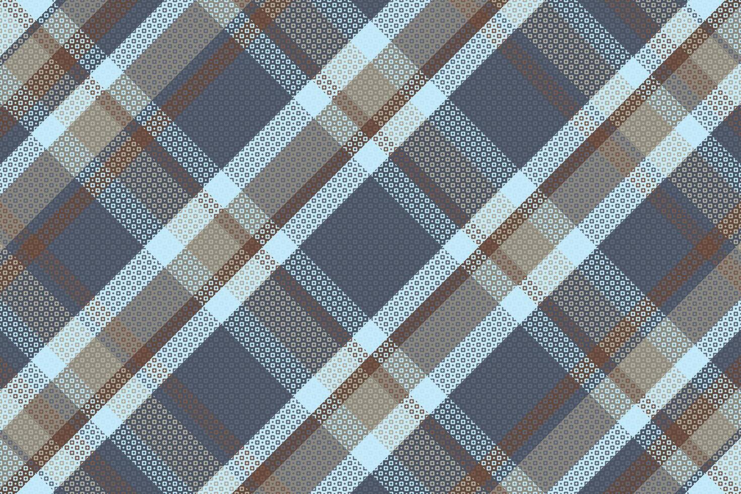 Tartan-Plaidmuster mit Textur und warmer Farbe. vektor