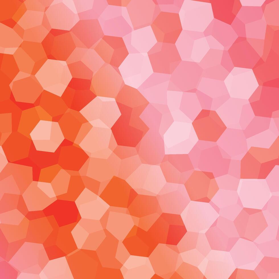 Hexagon Muster. polygonal abstrakt. vektor