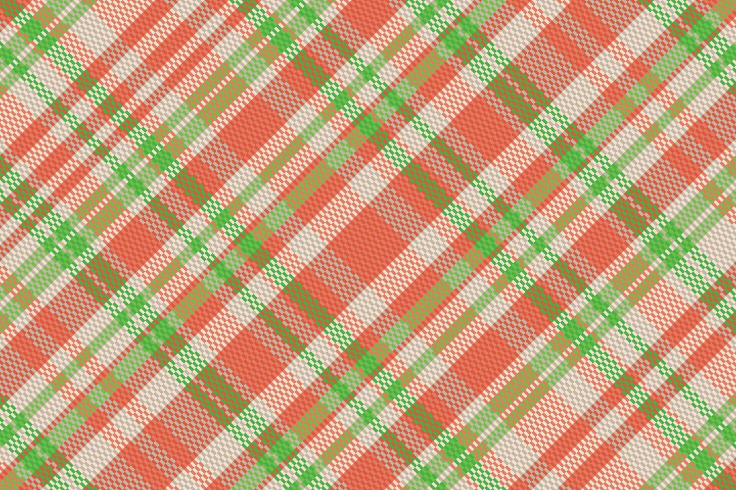 tartan plädmönster med textur och varm färg. vektor