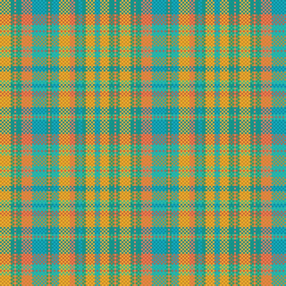 tartan plädmönster med textur och varm färg. vektor